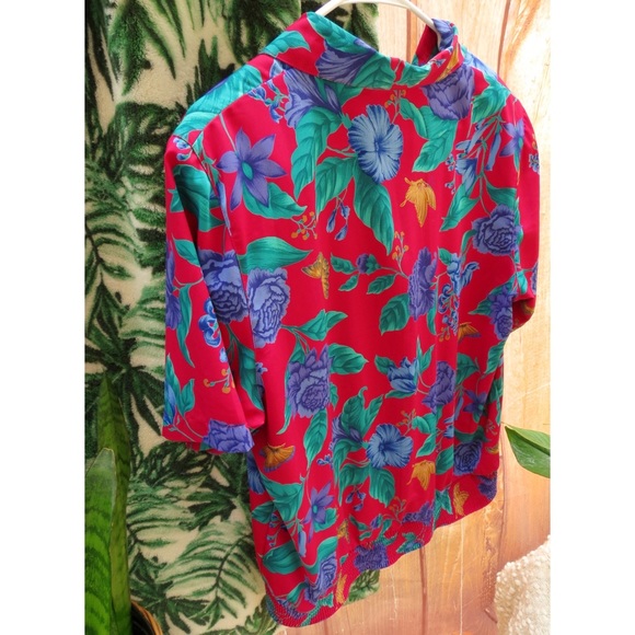 Vintage floral butterfly lightweight blouse 🦋 - Picture 5 of 7